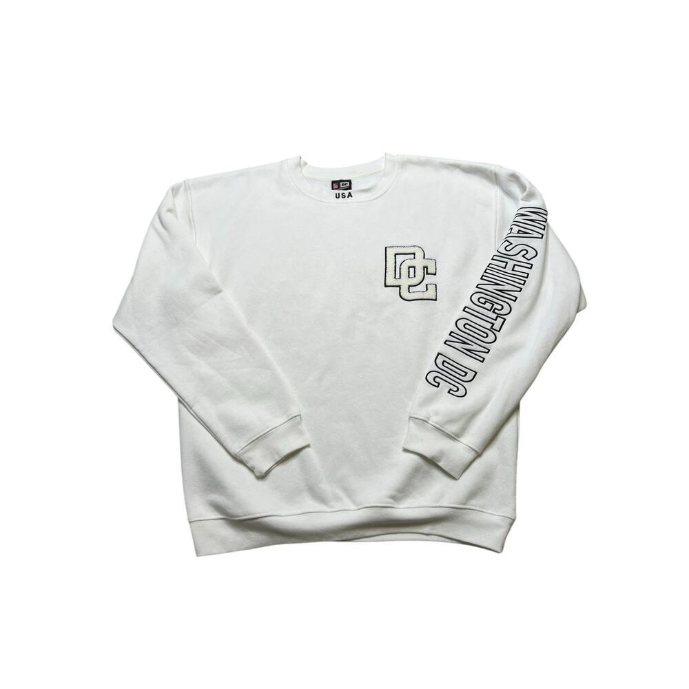 Y2K Washington DC merch crewneck Mens size XL / Retro / outdoors / loose fit